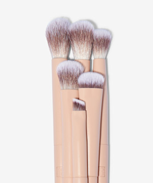 Pink Handle Eye Brush Collection